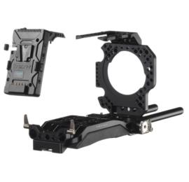 -کیج-تیلتا-ES-T15-Rig-with-Front--Top-Plates-and-V-Mount-Plate-for-Sony-FS7